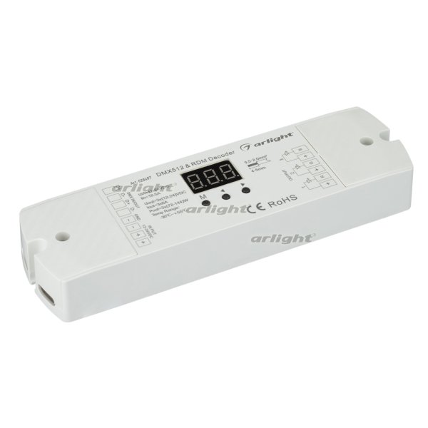 

Arlight Декодер SMART-DMX-SUF (12-24V, 3x6A), Декодер SMART-DMX-SUF (12-24V, 3x6A)