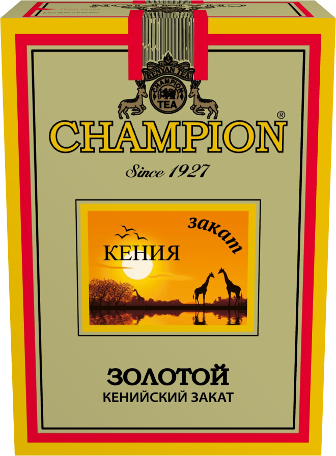 

Чай чёрный Champion Золотой кенийский закат, гранулированный, 100 г