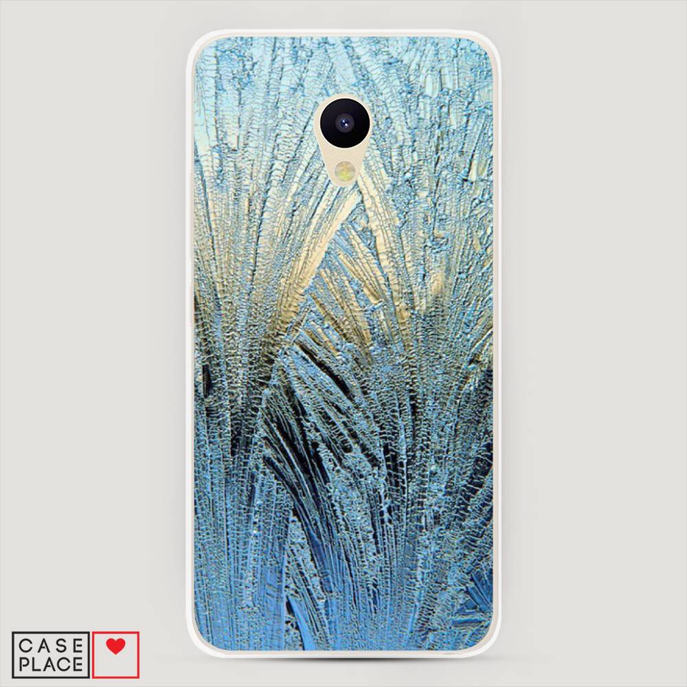 

Чехол Awog на Meizu M5 "Лёд", Голубой, 70750-4
