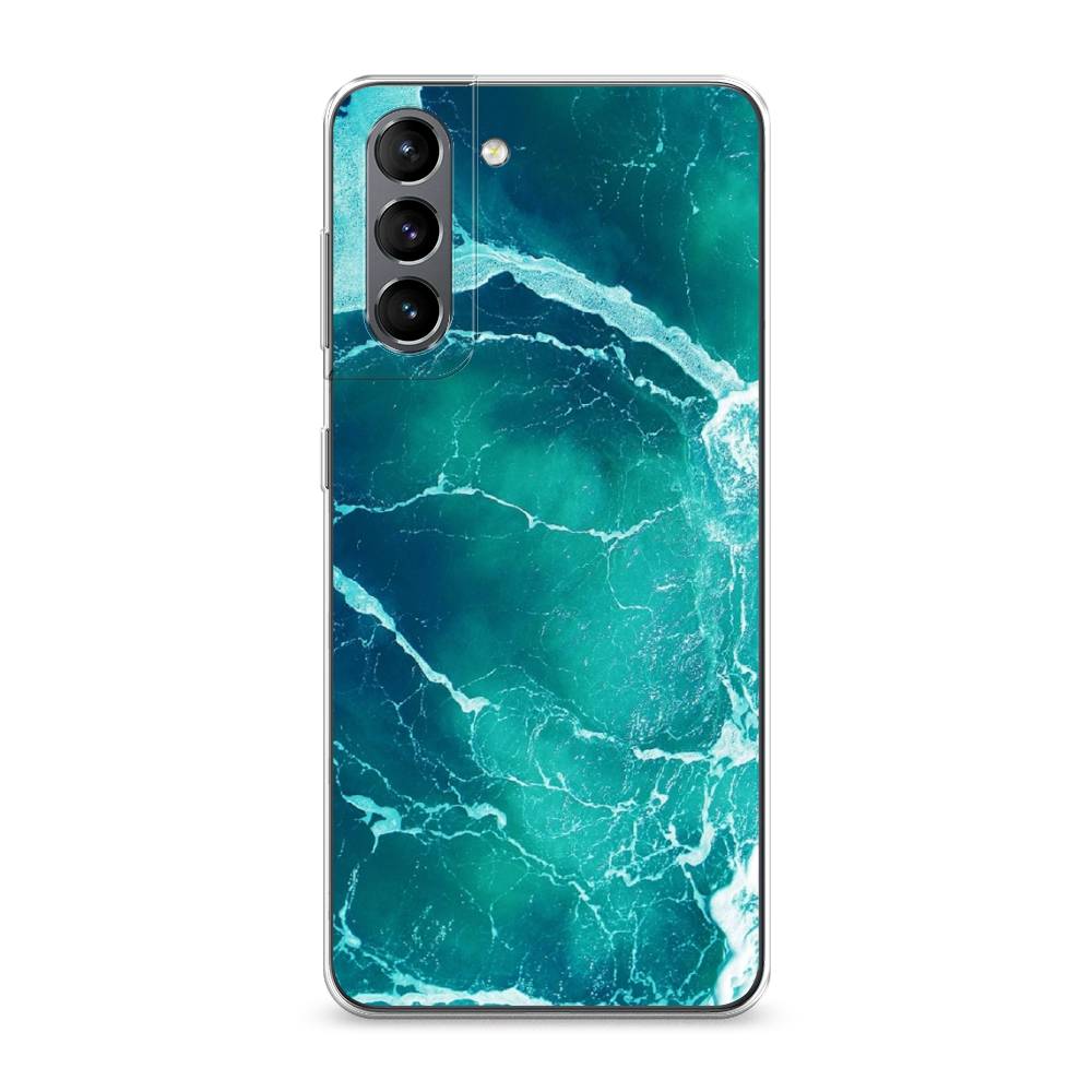 

Чехол Awog на Samsung Galaxy S21 / Самсунг S21 "Изумрудный океан", Голубой;синий, 2101850-4