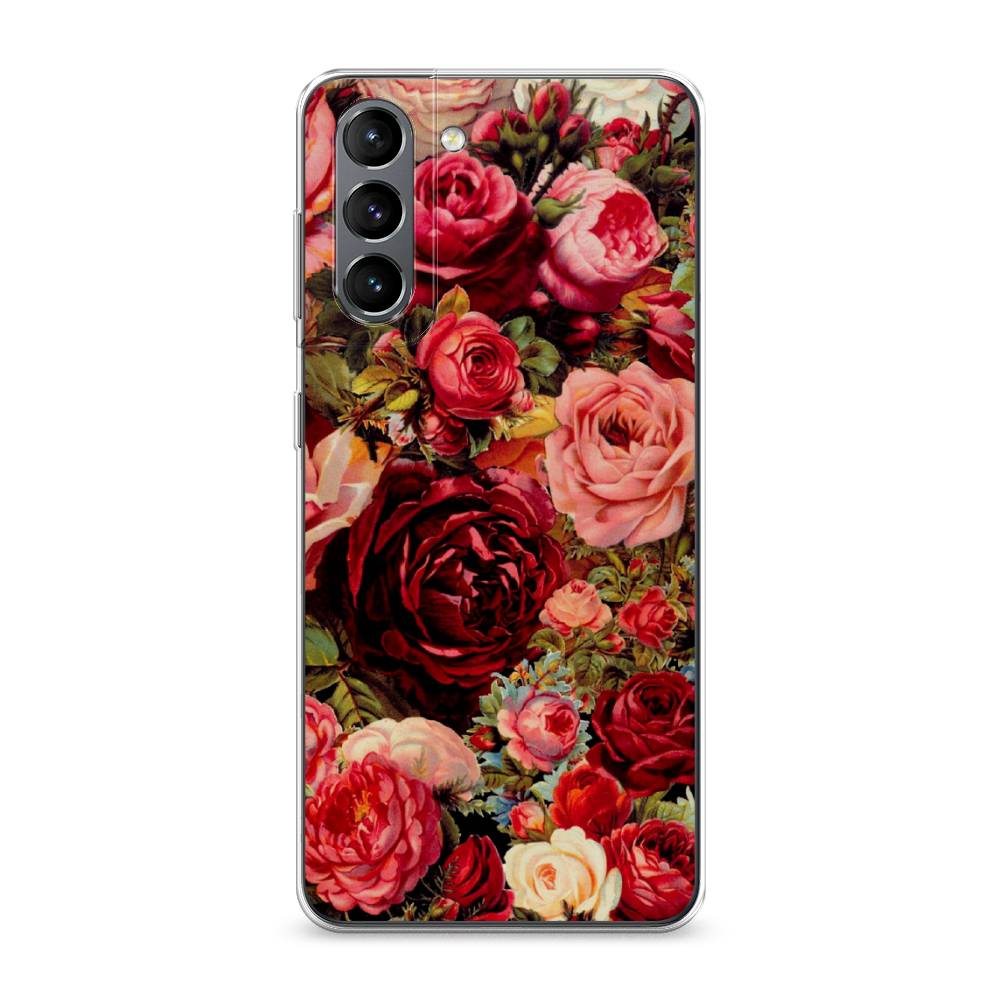 

Чехол Awog на Samsung Galaxy S21 / Самсунг S21 "Розы винтажные", 2101850-8