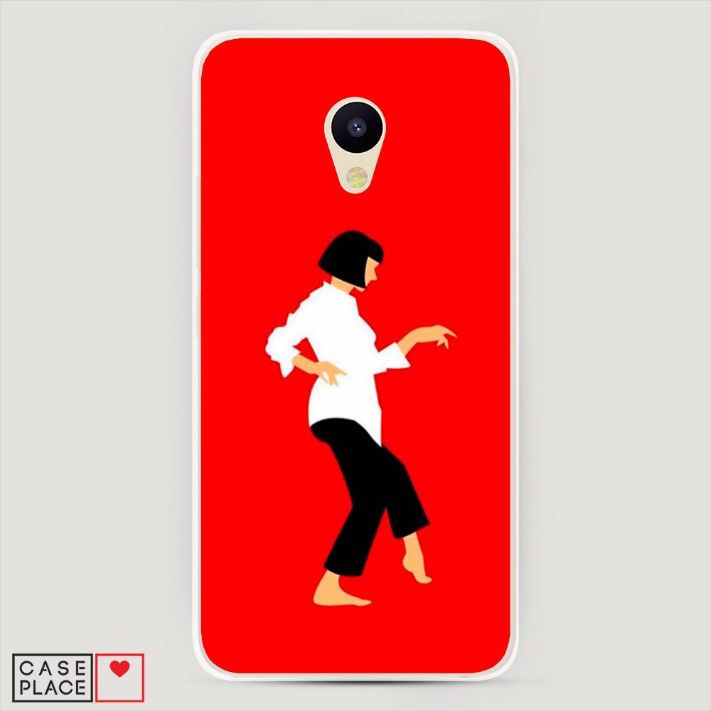 

Чехол Awog на Meizu M5 "Криминальное чтиво 1", Красный;белый;черный, 70750-7