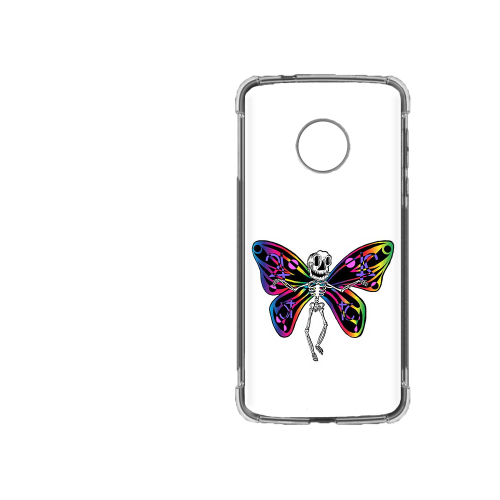 

Чехол MyPads Tocco для Motorola Moto Z2 Force эффект бабочки, Прозрачный, Tocco