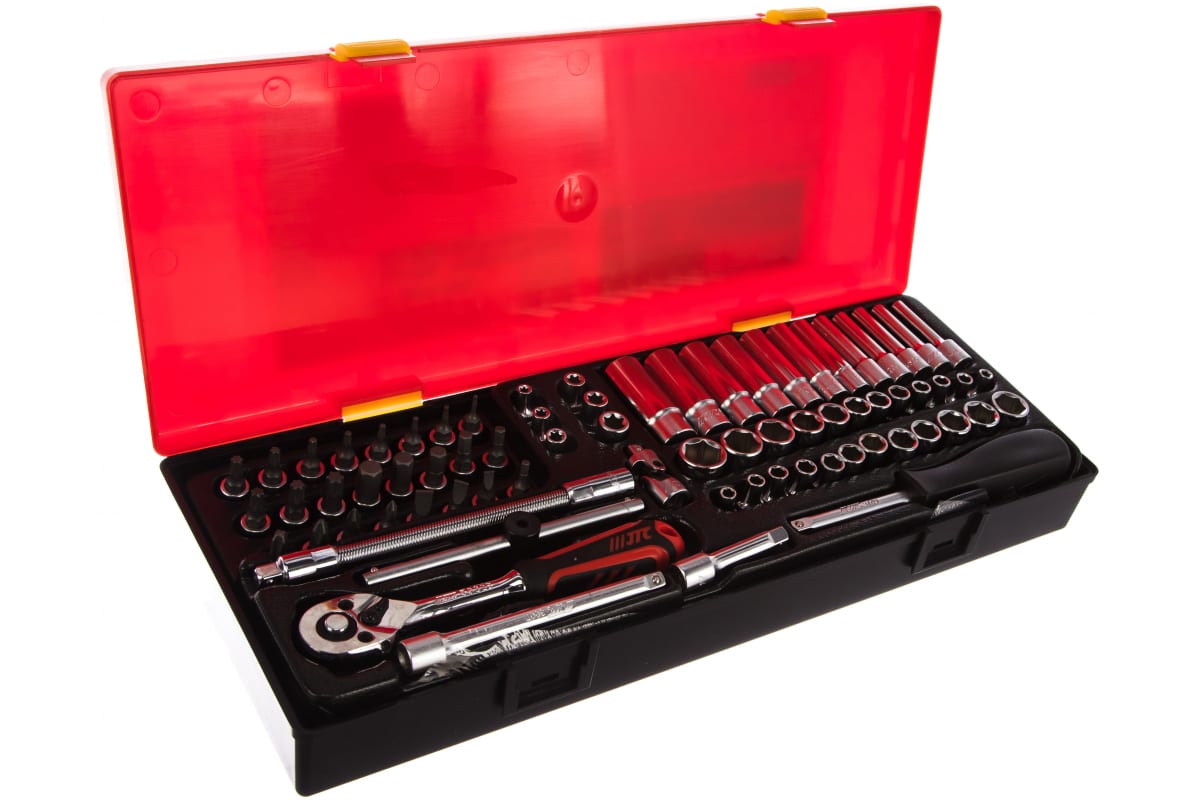 

Набор Головок 1/4 (В Кейсе) 73 Предмета Jtc /1 JTC арт. JTC-K2732