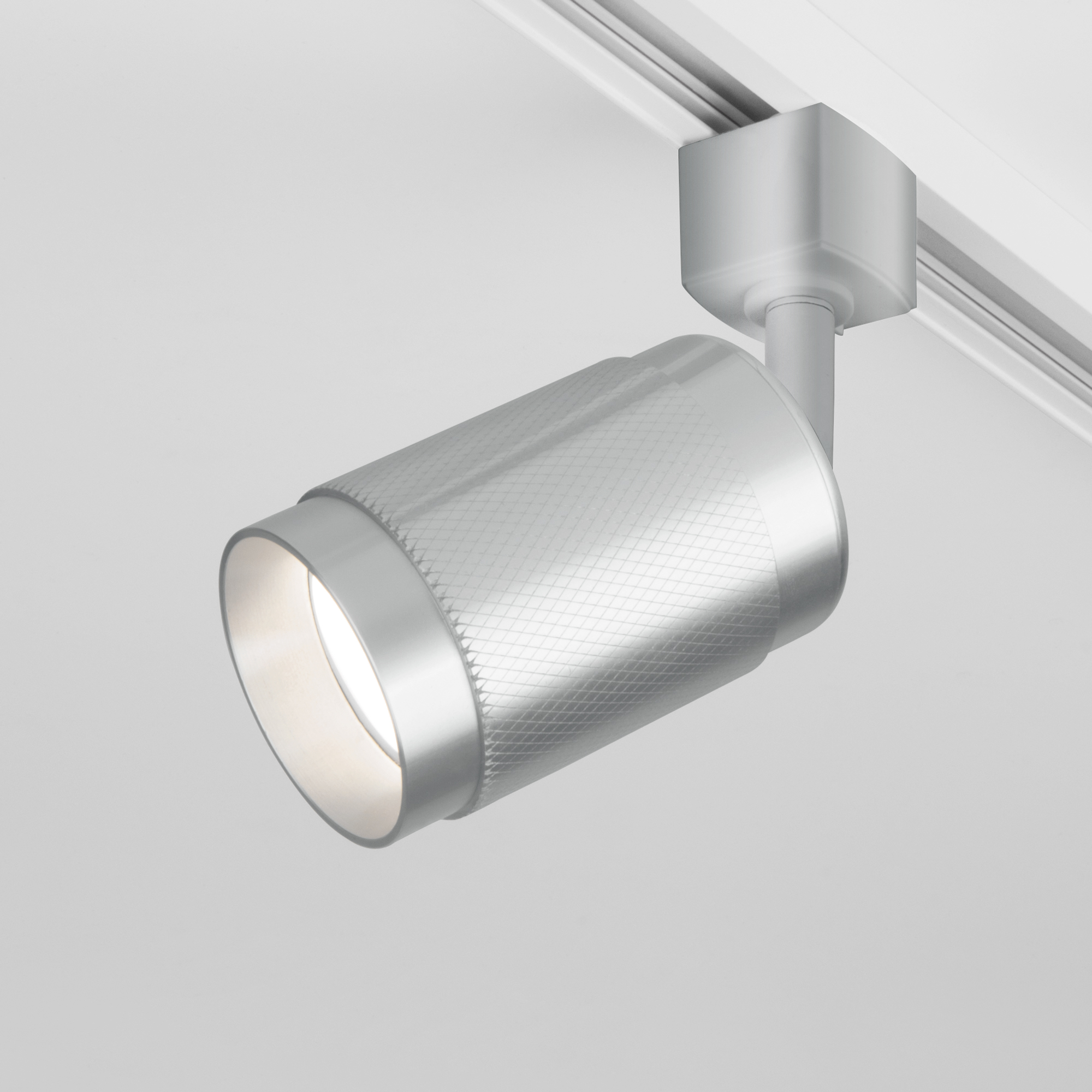 фото Трековый светильник однофазный_elektrostandard_tony gu10 серебро (mrl 1012) однофазный