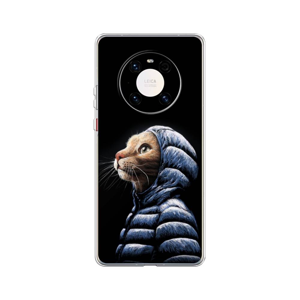 

Чехол Awog на Huawei Mate 40 Pro "Кот в капюшоне", Черный;бежевый;синий, 6104450-2