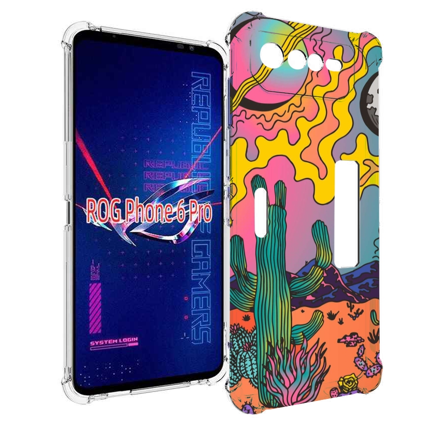 

Чехол MyPads акварельные рисунки для Asus ROG Phone 6 Pro, Прозрачный, Tocco