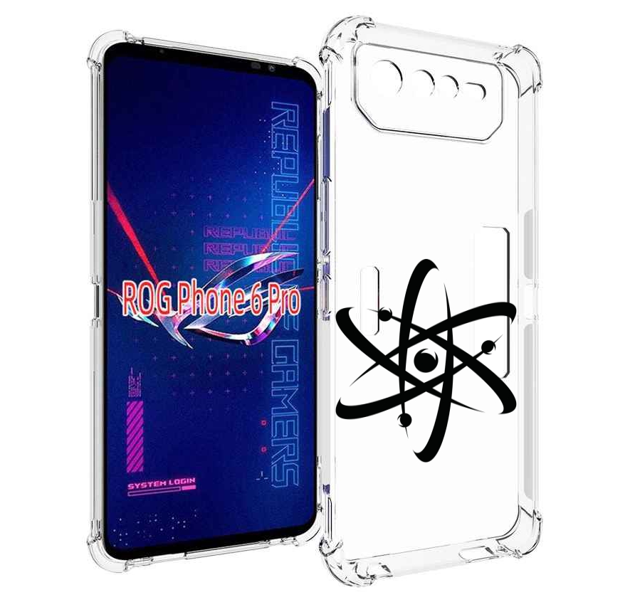 

Чехол MyPads атом для Asus ROG Phone 6 Pro, Прозрачный, Tocco