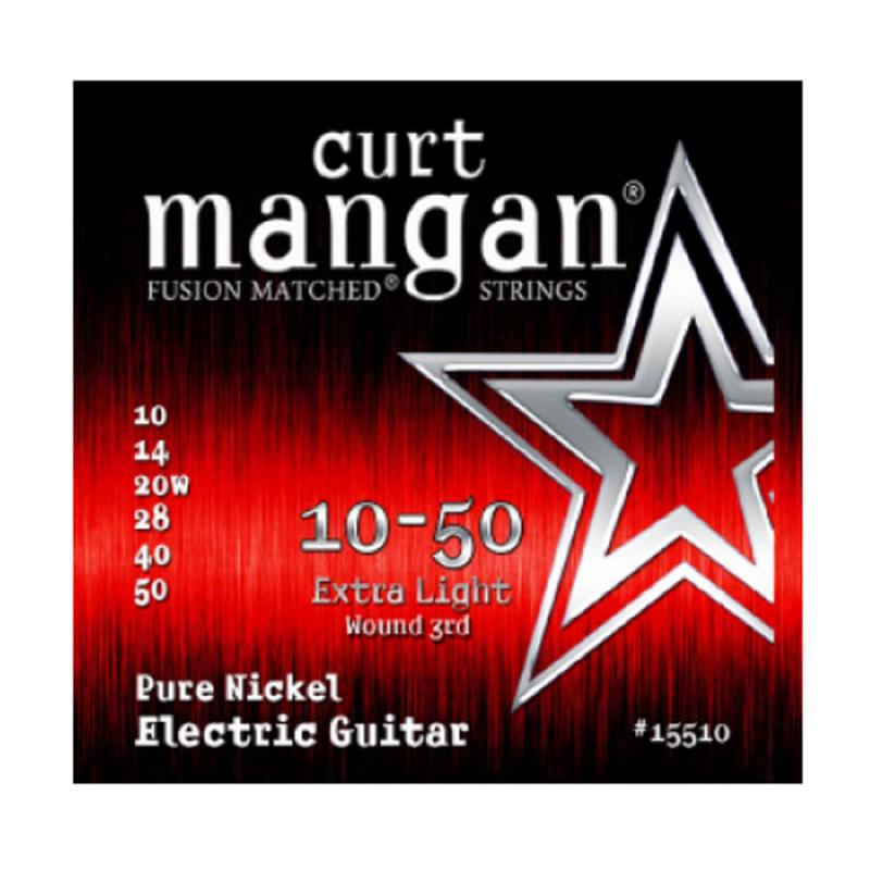 фото Curt mangan electric pure nickel 10-50 струны для электрогитары