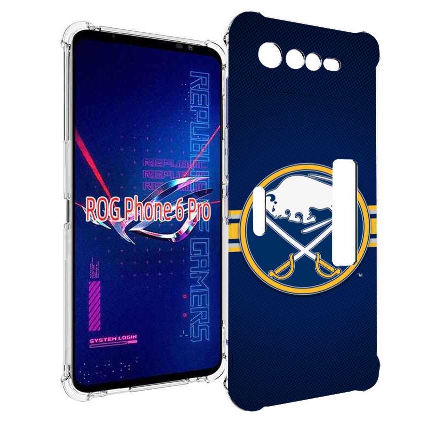 

Чехол MyPads баффало сеибрс для Asus ROG Phone 6 Pro, Прозрачный, Tocco