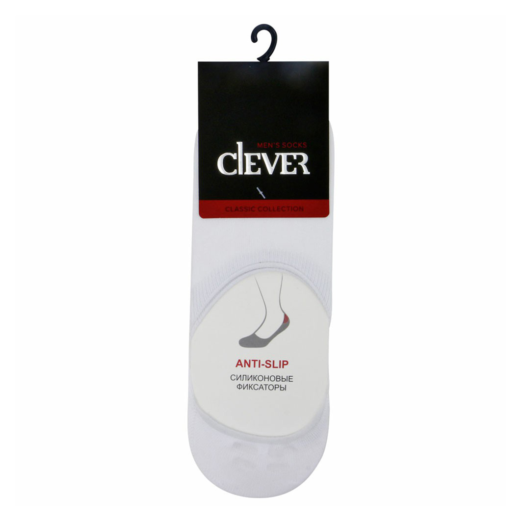 фото Следки мужские clever wear белые 25