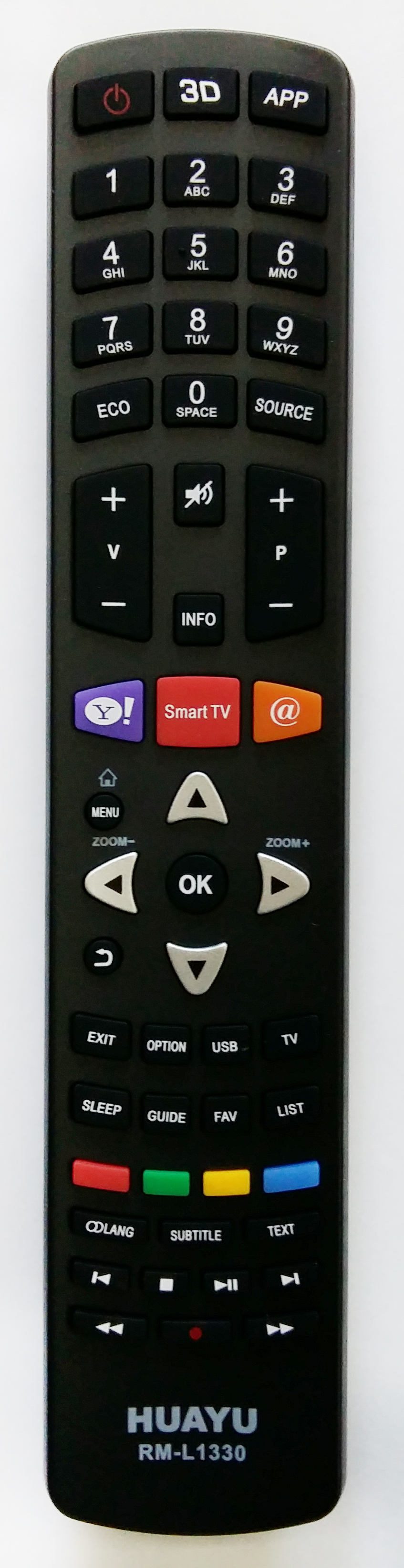 

Пульт HUAYU для телевизора Thomson RM-L1330, TCL RM-L1330 универсальный