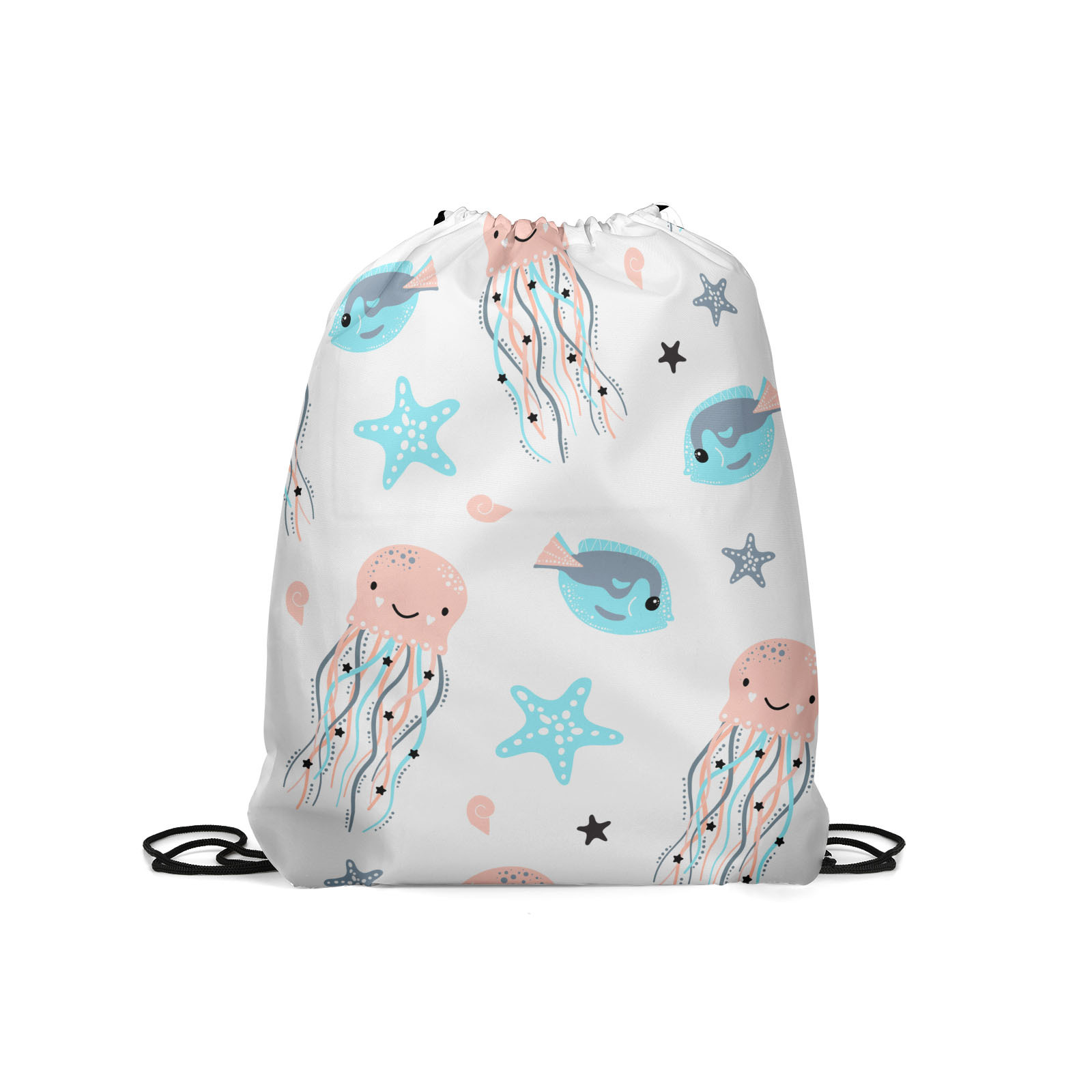 

Мешок для обуви унисекс Gorolla DrawstringBackpack 993 белый, 42х35 см, DrawstringBackpack 993
