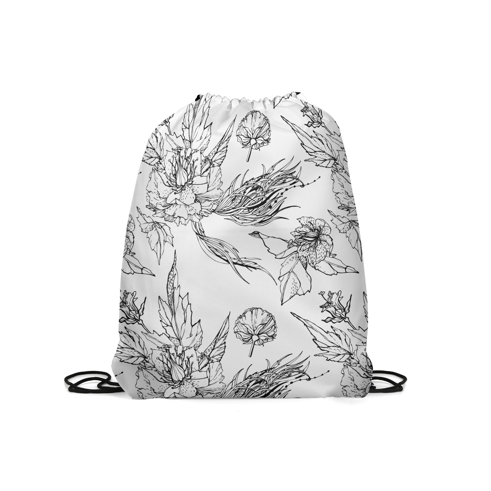 

Мешок для обуви унисекс Gorolla DrawstringBackpack 110 белый, 42х35 см, DrawstringBackpack 110