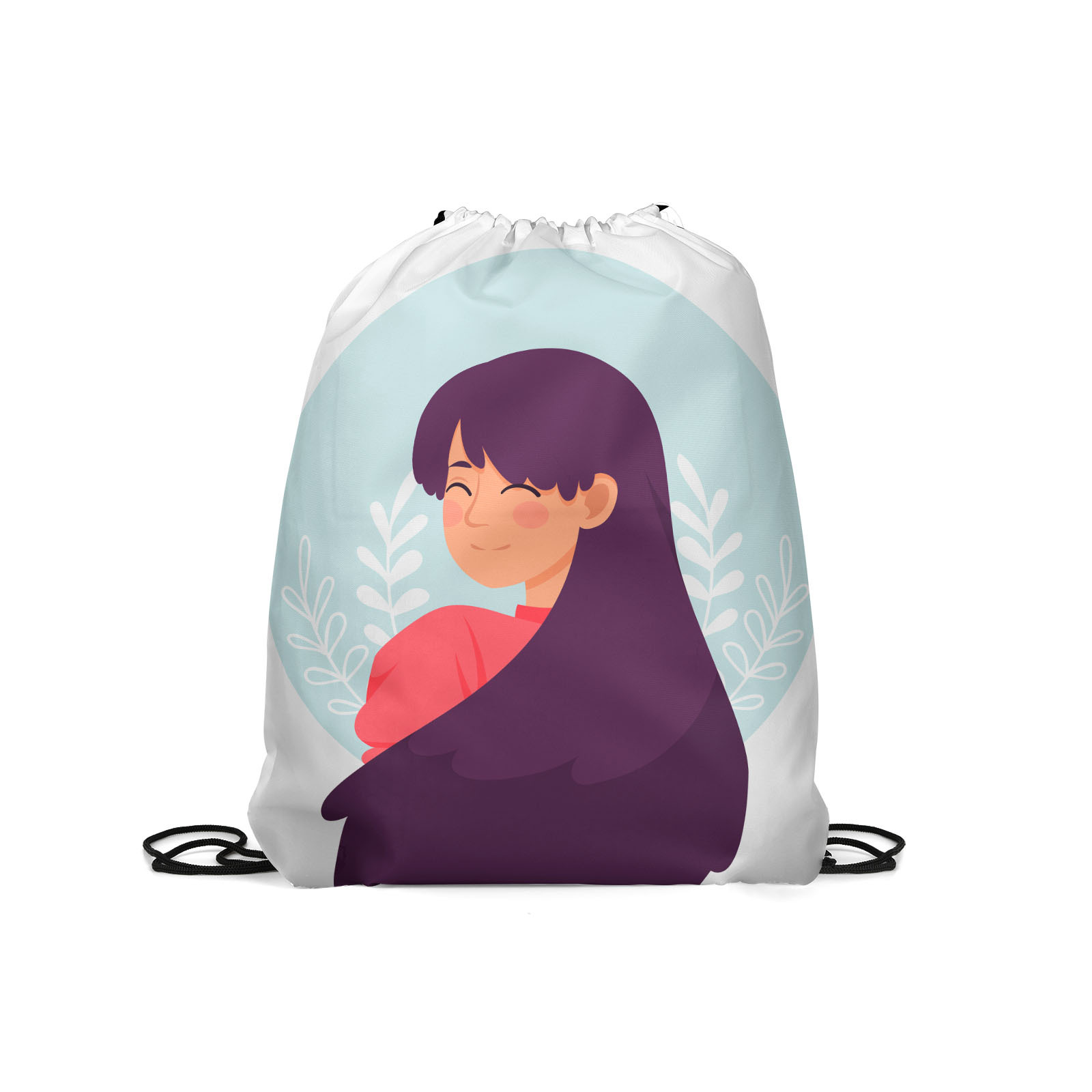 

Мешок для обуви унисекс Gorolla DrawstringBackpack 2180 фиолетовый/голубой, 42х35 см, Разноцветный, DrawstringBackpack 2180