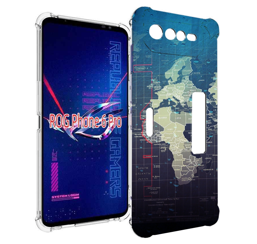 

Чехол MyPads бункер-анклава для Asus ROG Phone 6 Pro, Прозрачный, Tocco