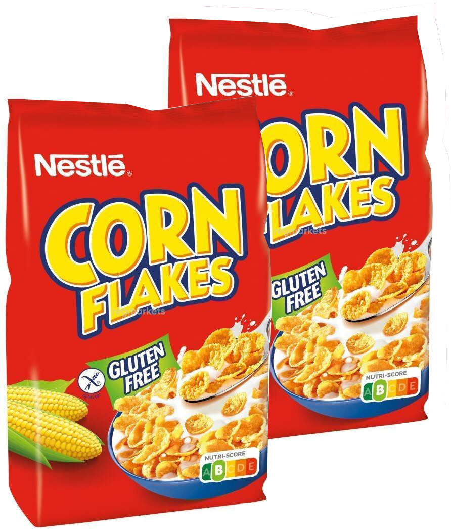 

Хлопья кукурузные Nestle Corn Flakes, 2 шт по 250 г