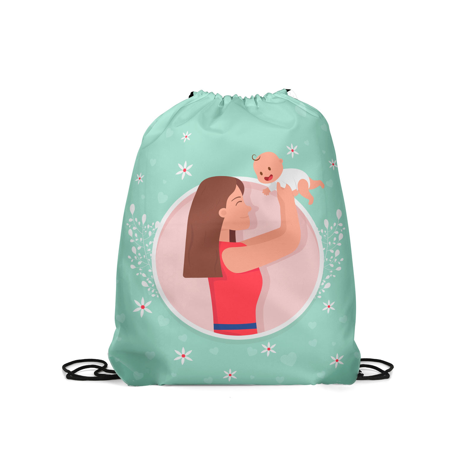 

Мешок для обуви унисекс Gorolla DrawstringBackpack 2207 зеленый, 42х35 см, Бирюзовый, DrawstringBackpack 2207