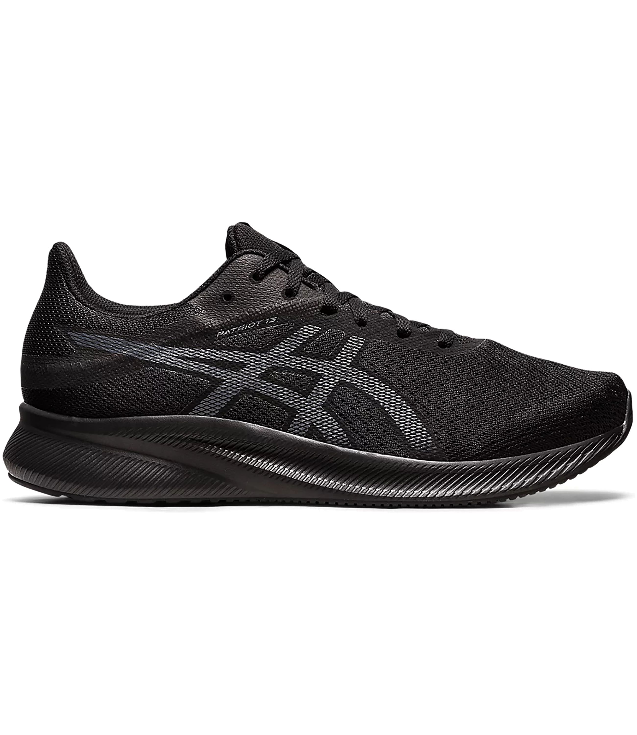 

Кроссовки мужские Asics PATRIOT 13 1011B485-002 черные 42.5 EU, Черный, PATRIOT 13