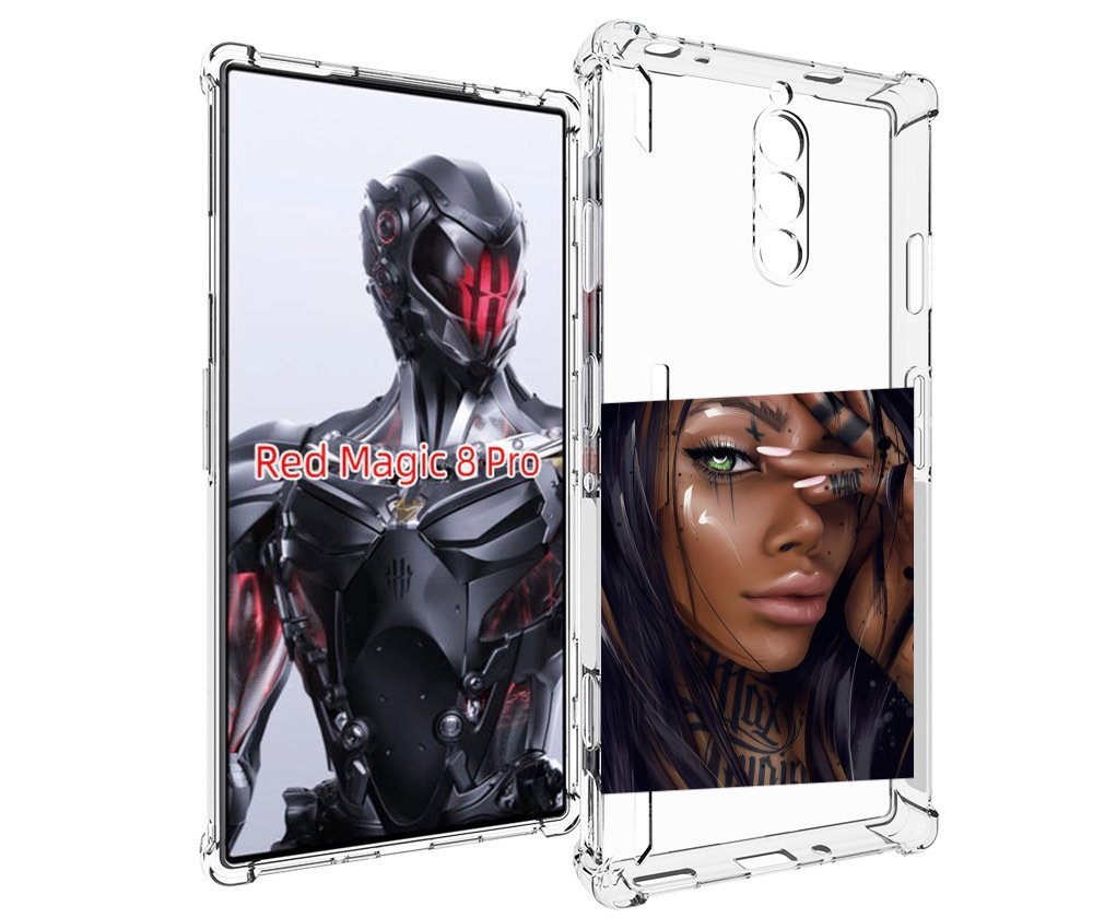 

Чехол MyPads девушка-с-зелеными-глазами-яркими для ZTE Nubia Red Magic 8 Pro / Red Magi..., Tocco