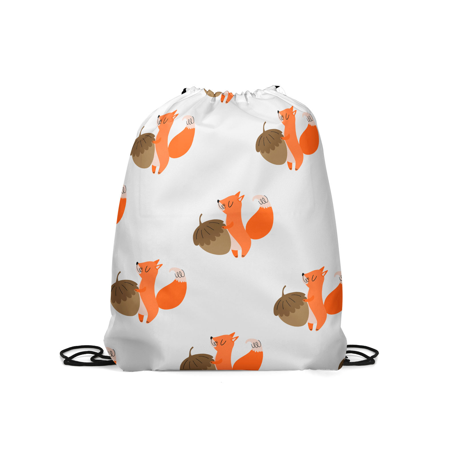 

Мешок для обуви унисекс Gorolla DrawstringBackpack 494 белый, 42х35 см, DrawstringBackpack 494