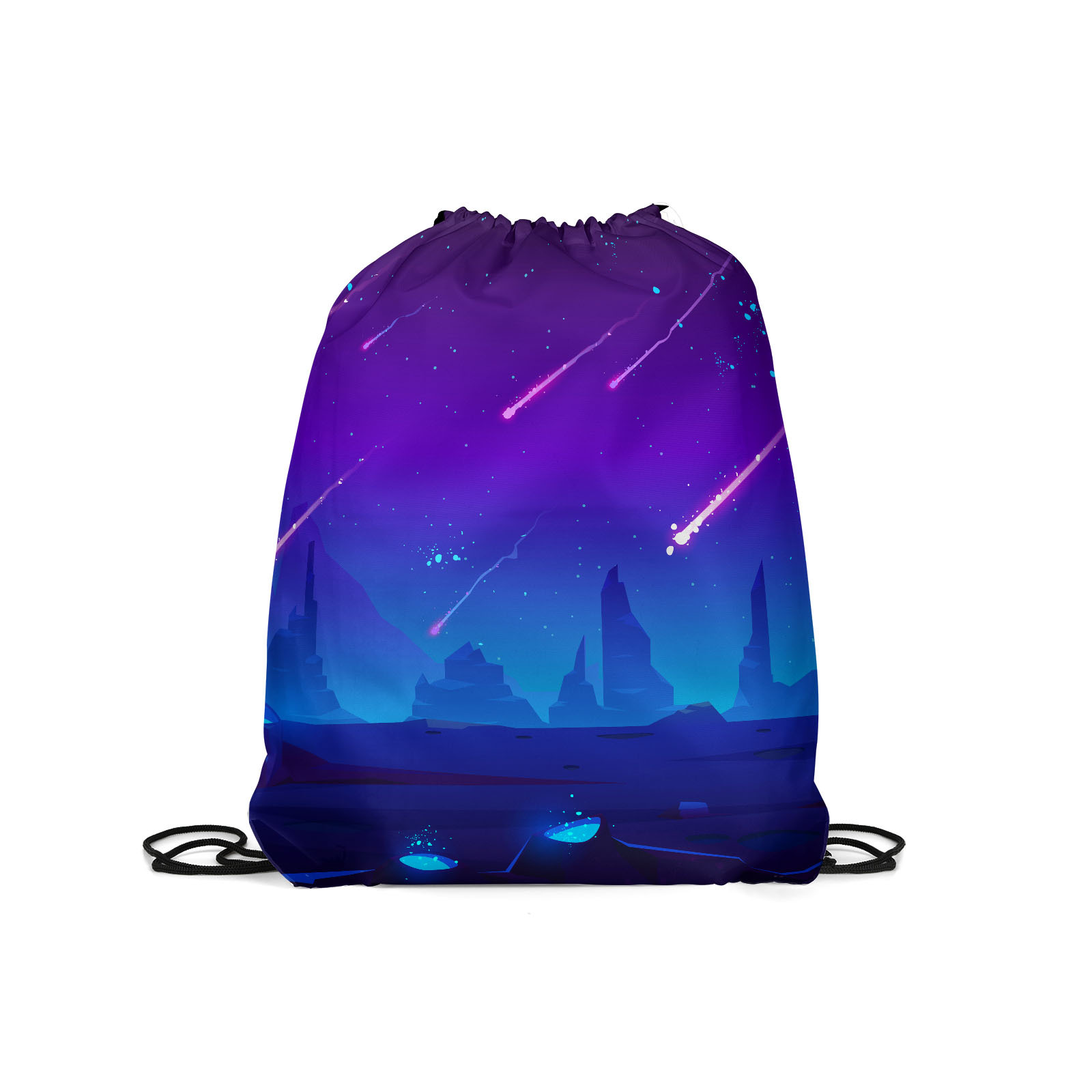 

Мешок для обуви унисекс Gorolla DrawstringBackpack 180 синий/фиолетовый, 42х35 см, DrawstringBackpack 180