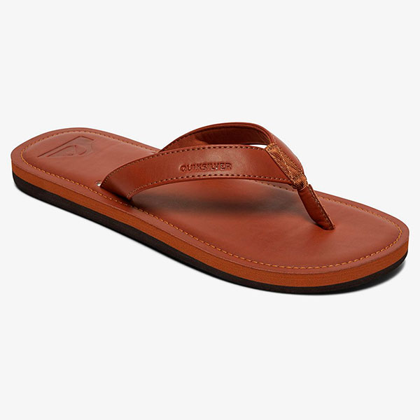 

Вьетнамки мужские Quiksilver AQYL100960 коричневые 7 US, AQYL100960