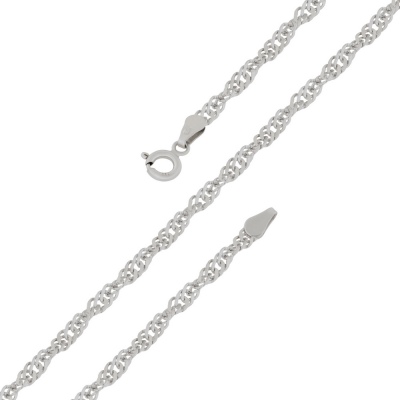 

Цепочка из серебра 50 см Серебряная венеция 1639R030L, 1639R030L