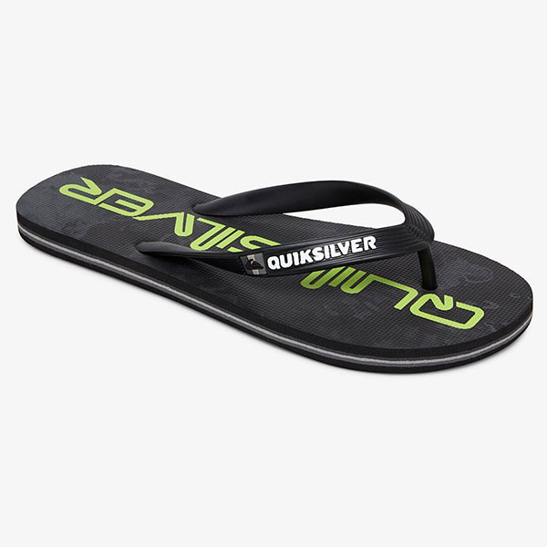 

Вьетнамки мужские Quiksilver AQYL101122 черные 7 US, AQYL101122