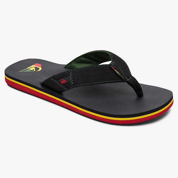 

Вьетнамки мужские Quiksilver AQYL100570 черные 8 US, AQYL100570