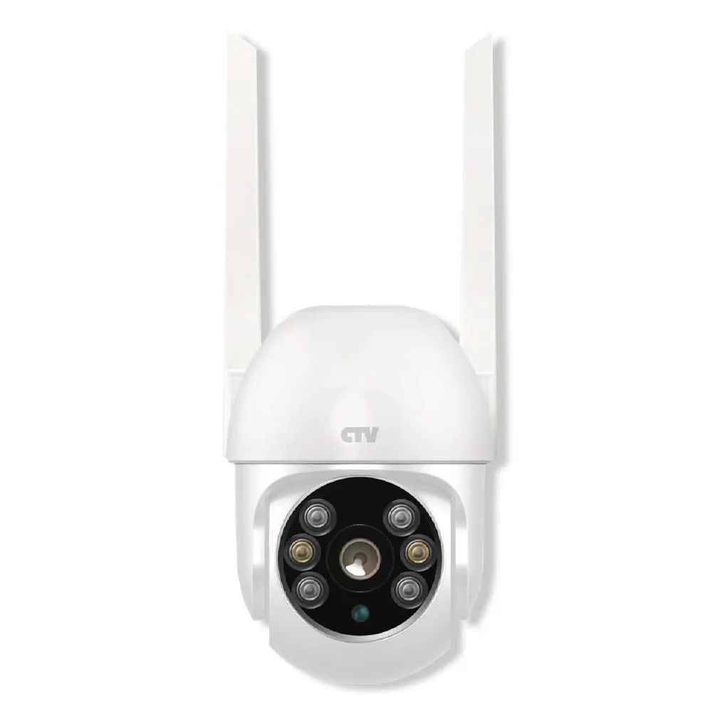 Уличная поворотная iP камера видеонаблюдения CTV-Cam PT10 3 Мп (2304х1296)
