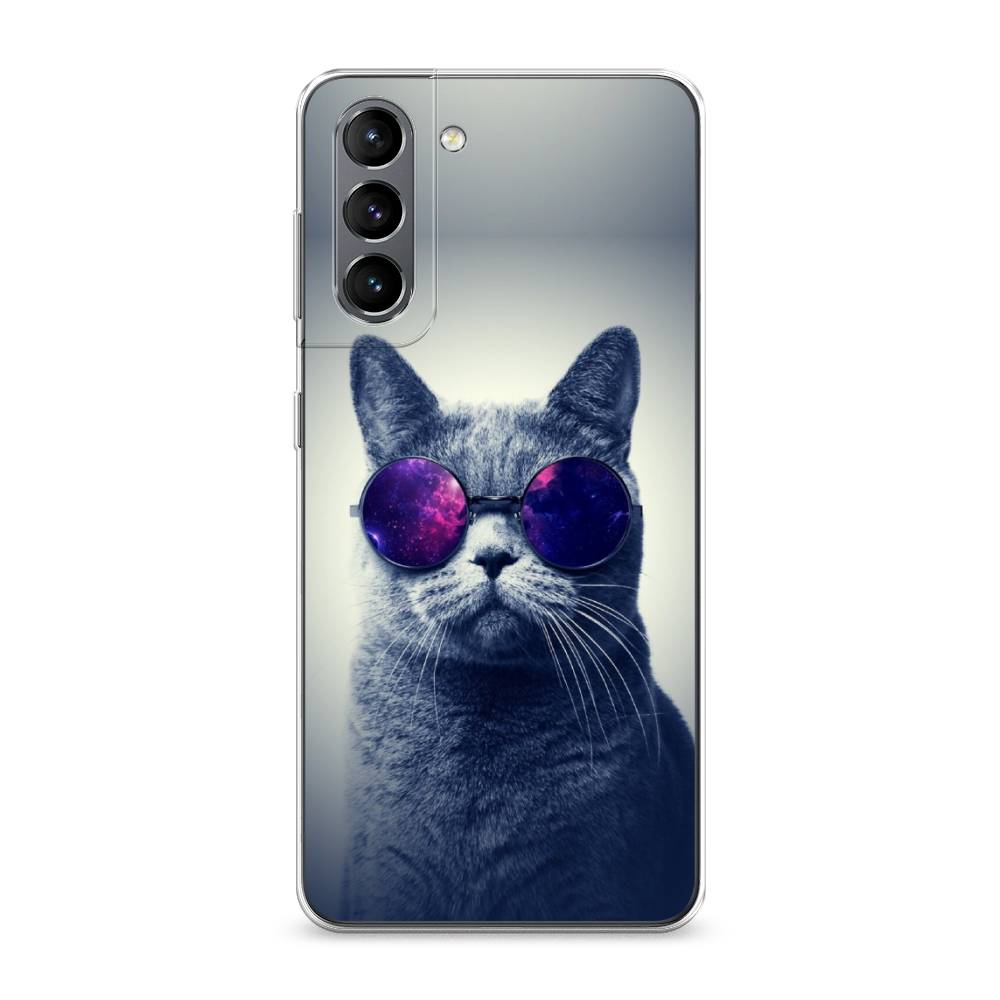 

Чехол Awog на Samsung Galaxy S21 / Самсунг S21 "Космический кот", Красный, 2101850-1