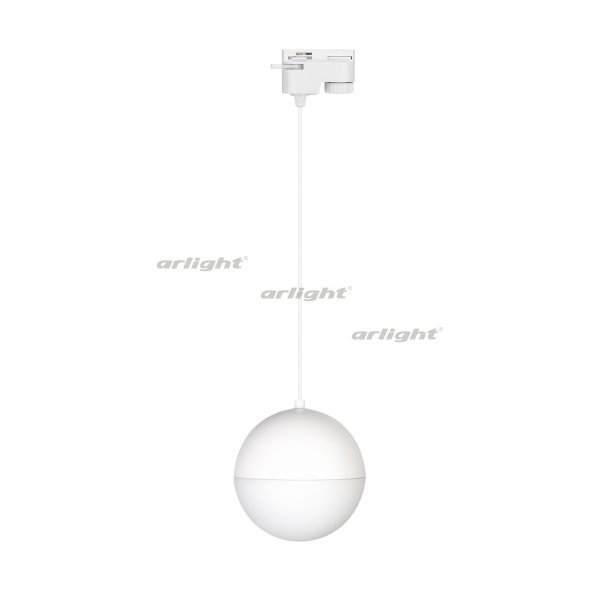 Arlight Светильник LGD-EMISFERO-TRACK-HANG-2TR-R150-11W Warm3000 (WH, 170 deg, 230V)