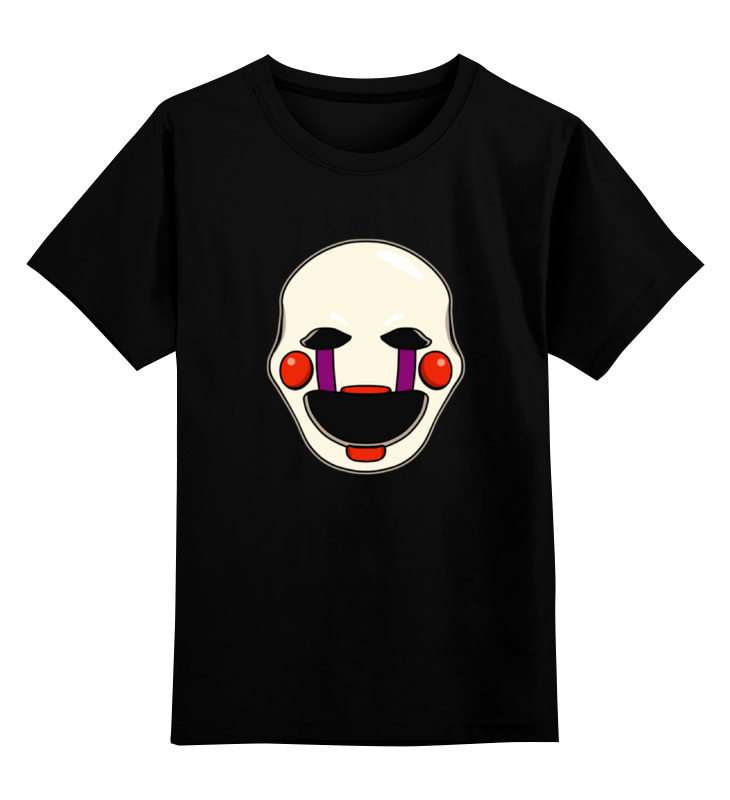 

Футболка детская Printio Puppet (пять ночей у фредди) цв. черный р. 164, Puppet (пять ночей у фредди)