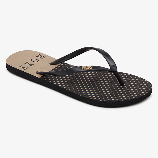 

Вьетнамки женские Roxy ARJL100683 черные 8.5 US, ARJL100683