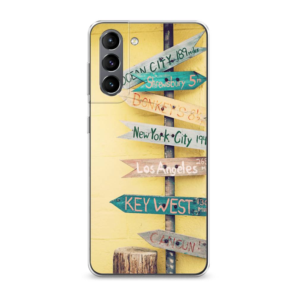 

Чехол Awog на Samsung Galaxy S21 / Самсунг S21 "Нулевой километр", Желтый, 2101850-4