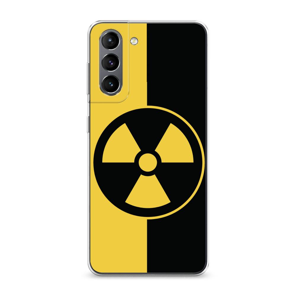 фото Чехол awog "эмблема черно-желтая" для samsung galaxy s21