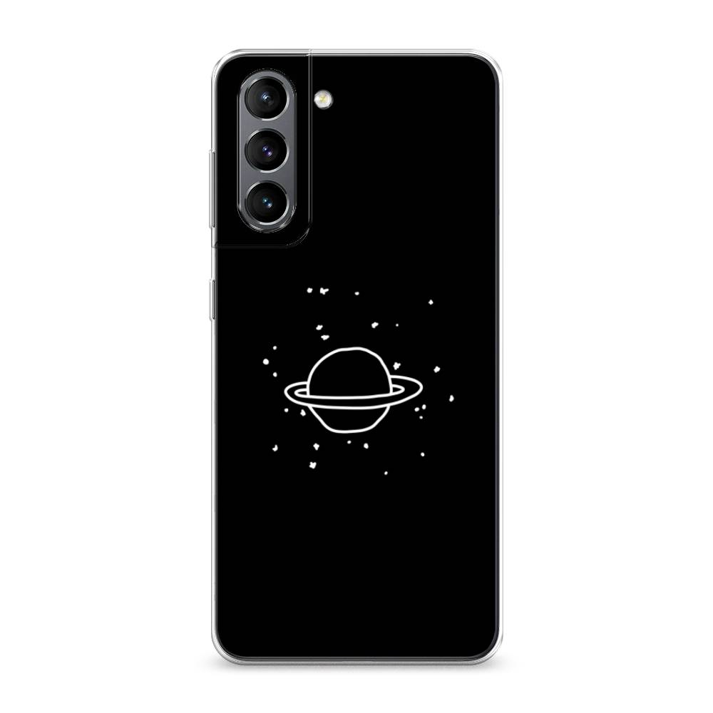 

Чехол Awog на Samsung Galaxy S21 / Самсунг S21 "Дудл Юпитера", Белый;черный, 2101850-4