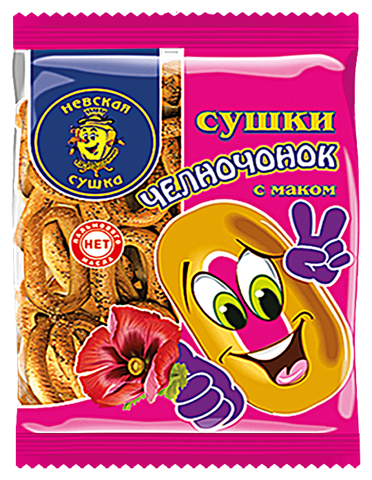 

Сушки Невская Сушка Челночонок с маком 350 г