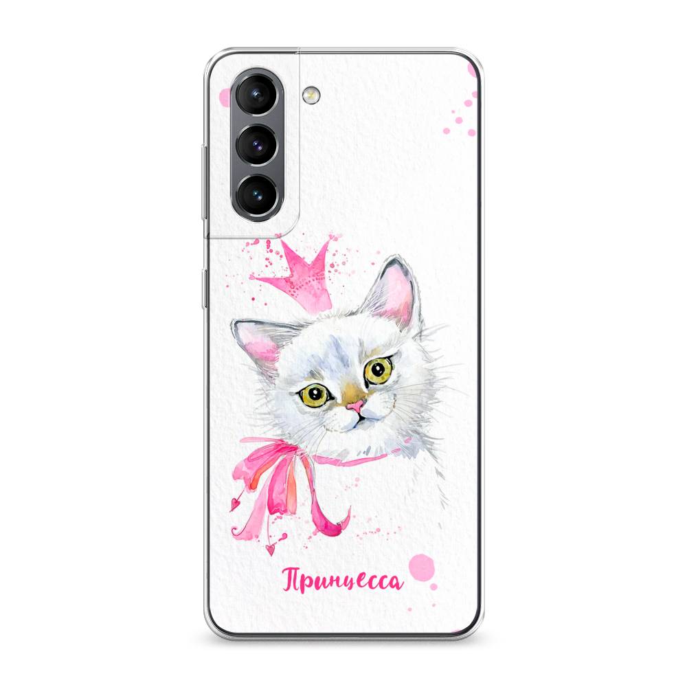 

Чехол Awog на Samsung Galaxy S21 / Самсунг S21 "Моя принцесса", Белый;розовый;серый, 2101850-6