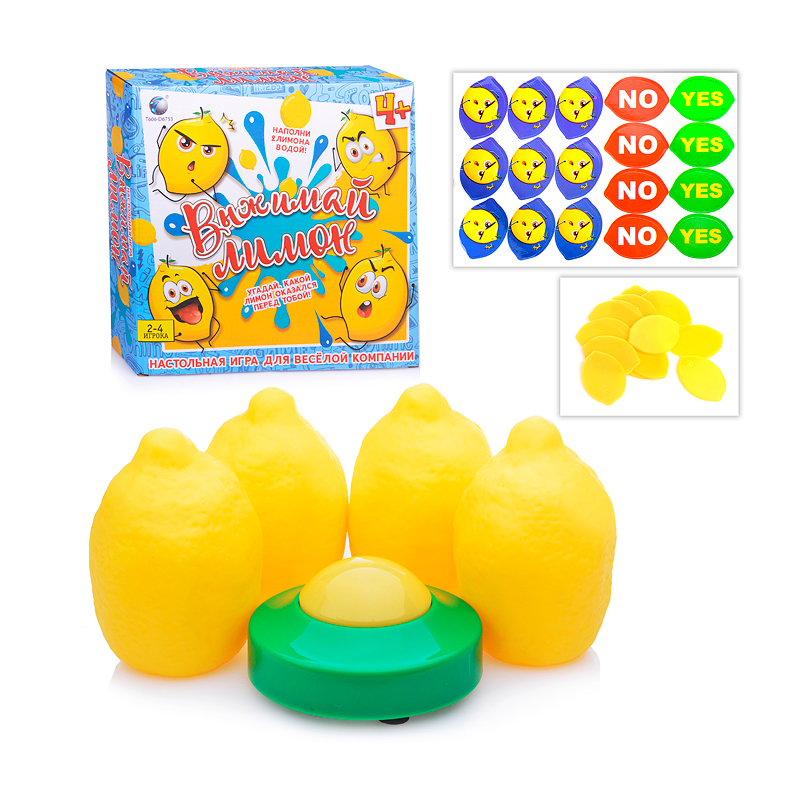

Настольная игра 1227-17 Выжимай лимон/Угадай