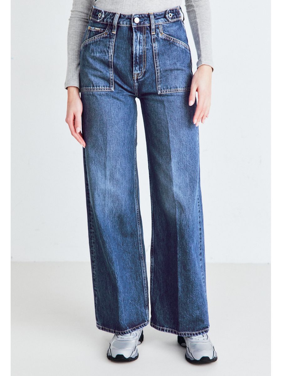 

Джинсы женские Pepe Jeans London PE121N16W синие 34/30, Синий, PE121N16W
