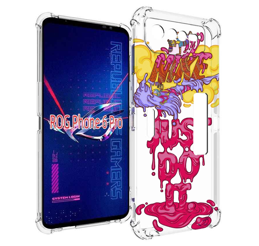 

Чехол MyPads вкусный найк для Asus ROG Phone 6 Pro, Прозрачный, Tocco