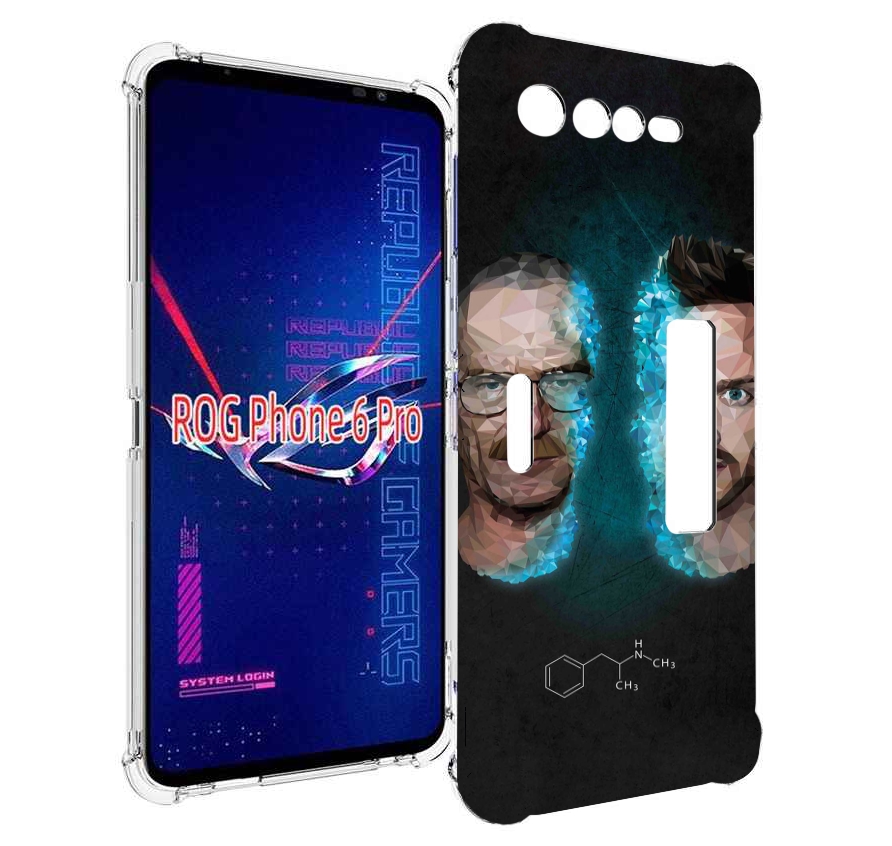 

Чехол MyPads во-все-тяжкие для Asus ROG Phone 6 Pro, Прозрачный, Tocco
