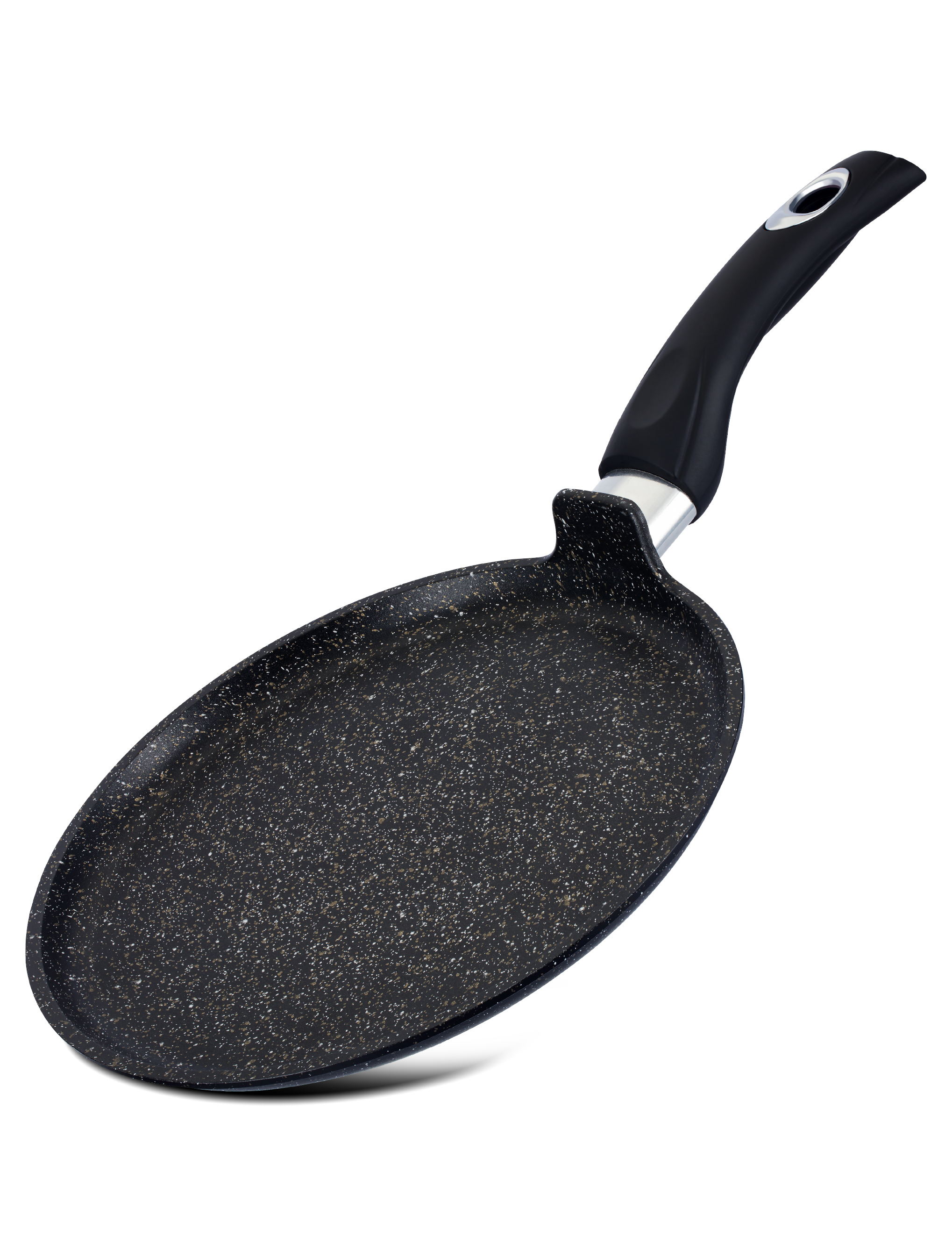

Сковорода Regent inox Cosmo Linea блинная 24 см 93-AL-CS-5-24, Черный, COSMO