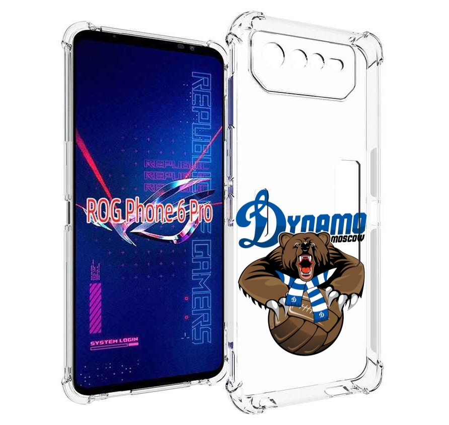 

Чехол MyPads ФК Динамо медведь для Asus ROG Phone 6 Pro, Прозрачный, Tocco