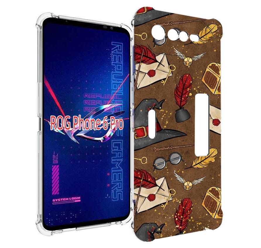 

Чехол MyPads гарри-поттер-вайб для Asus ROG Phone 6 Pro, Прозрачный, Tocco
