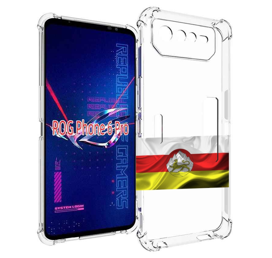 

Чехол MyPads герб флаг южная осетия-1 для Asus ROG Phone 6 Pro, Прозрачный, Tocco