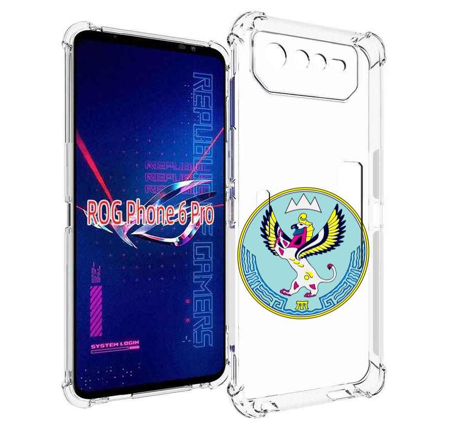 

Чехол MyPads герб-алтаи-горно-алтаиск для Asus ROG Phone 6 Pro, Прозрачный, Tocco