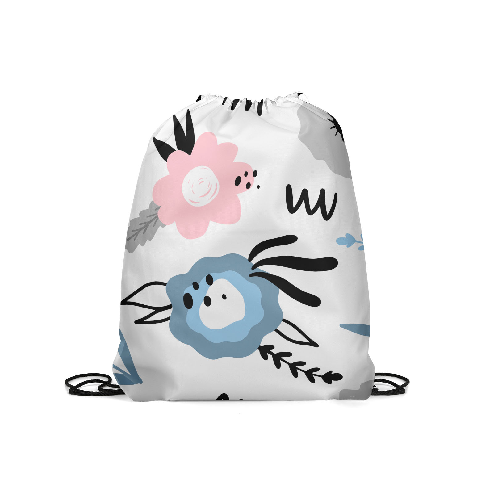 

Мешок для обуви унисекс Gorolla DrawstringBackpack 504 белый, 42х35 см, DrawstringBackpack 504